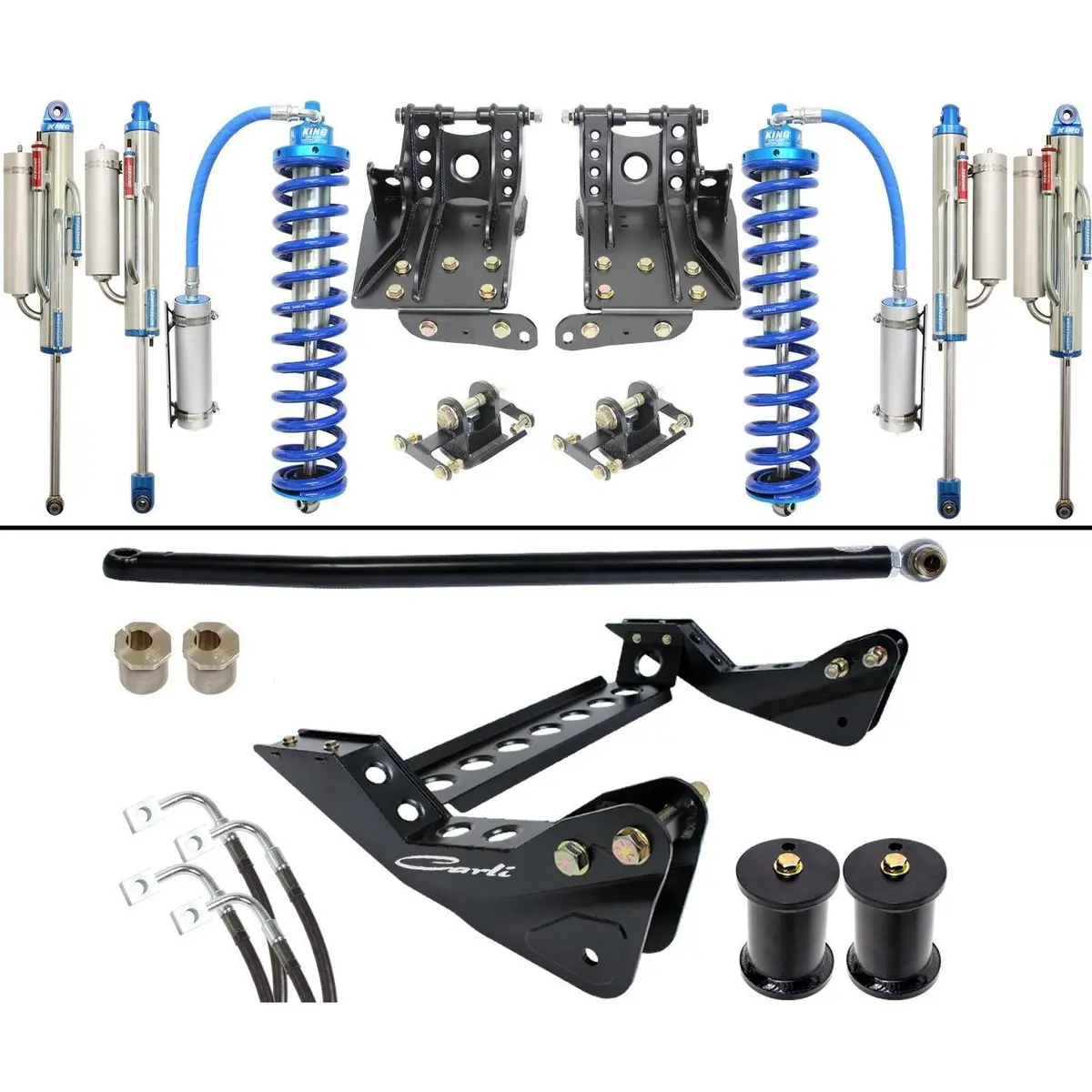 2005-2007 Powerstroke Coilover Bypass 2.5-3.5" Lift Kit (Cs-Flvl-Co25-Byp-05) 1