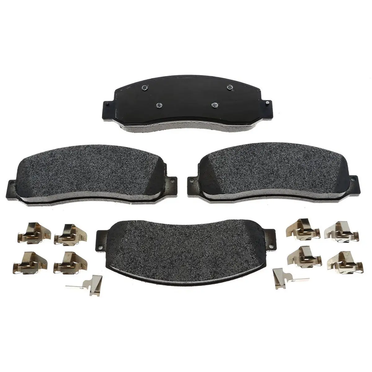 2005-2012 Powerstroke Pro Semi-Metallic Front Brake Pads (Acd17d1069sdh) 1