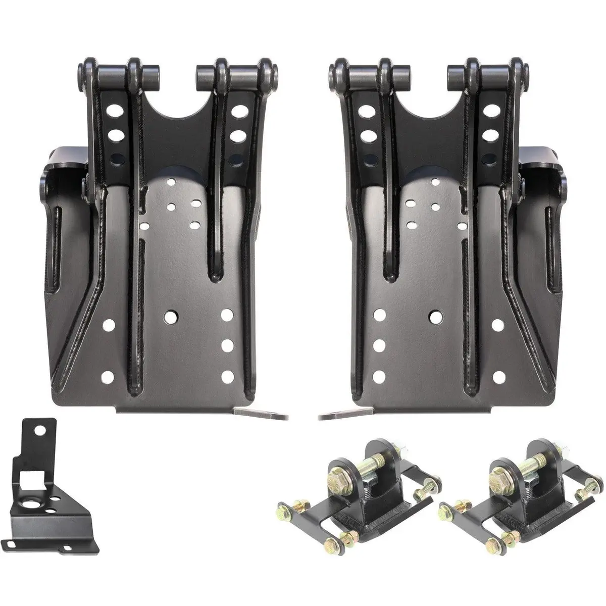 2005-2016 Powerstroke Carli Fabricated Coilover Mounts (Cs-Fcomkit-0508) 1
