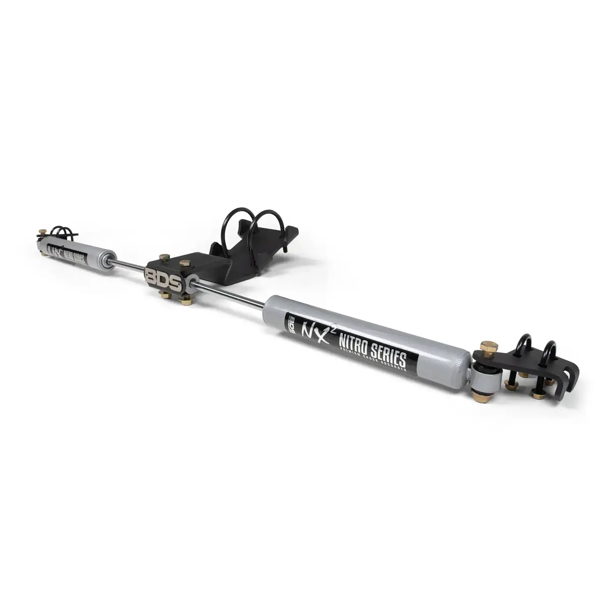 2005-2025 Powerstroke Dual Steering Stabilizer Kit W/ Nx2 Shocks (Bds2033dh) 2