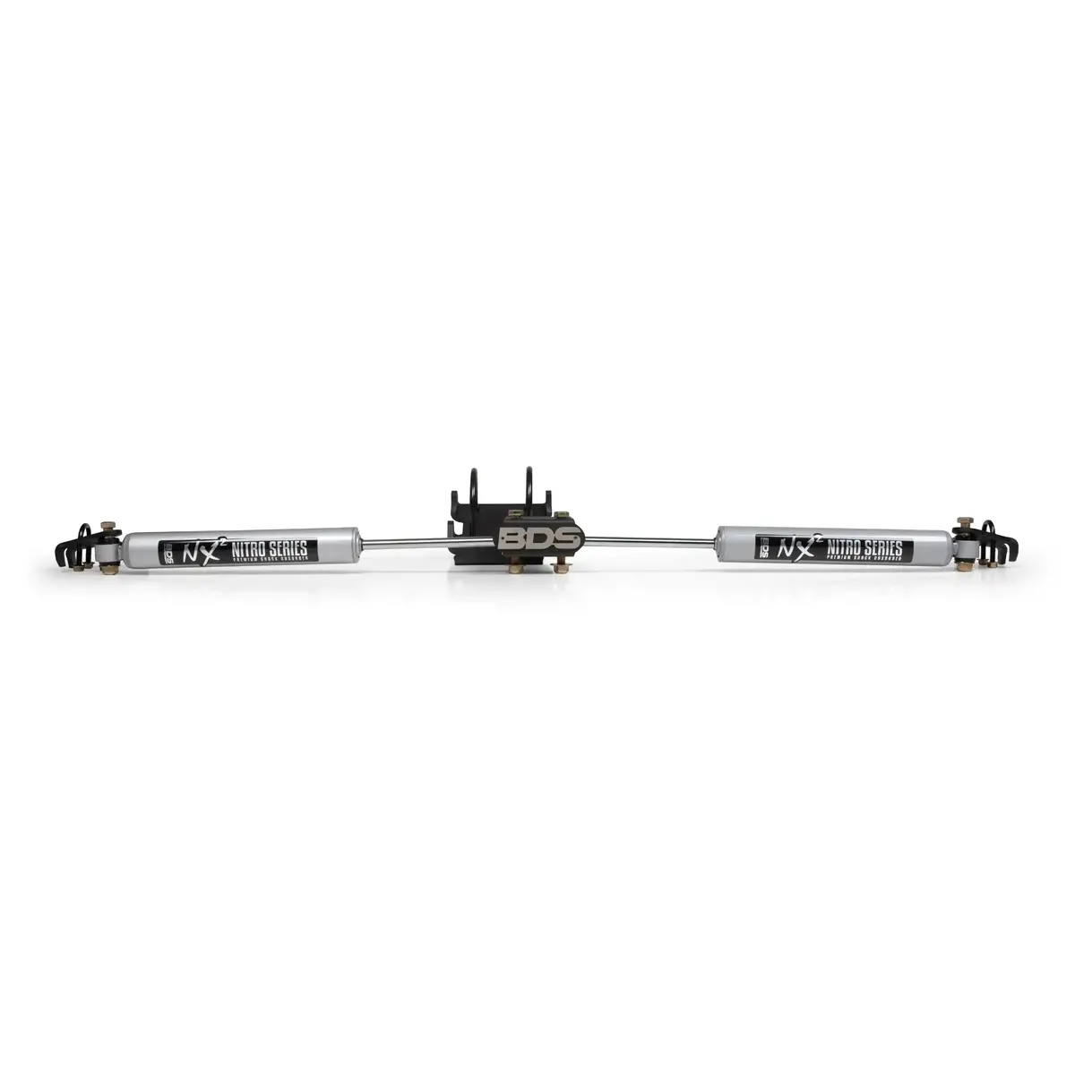 2005-2025 Powerstroke Dual Steering Stabilizer Kit W/ Nx2 Shocks (Bds2033dh) 1