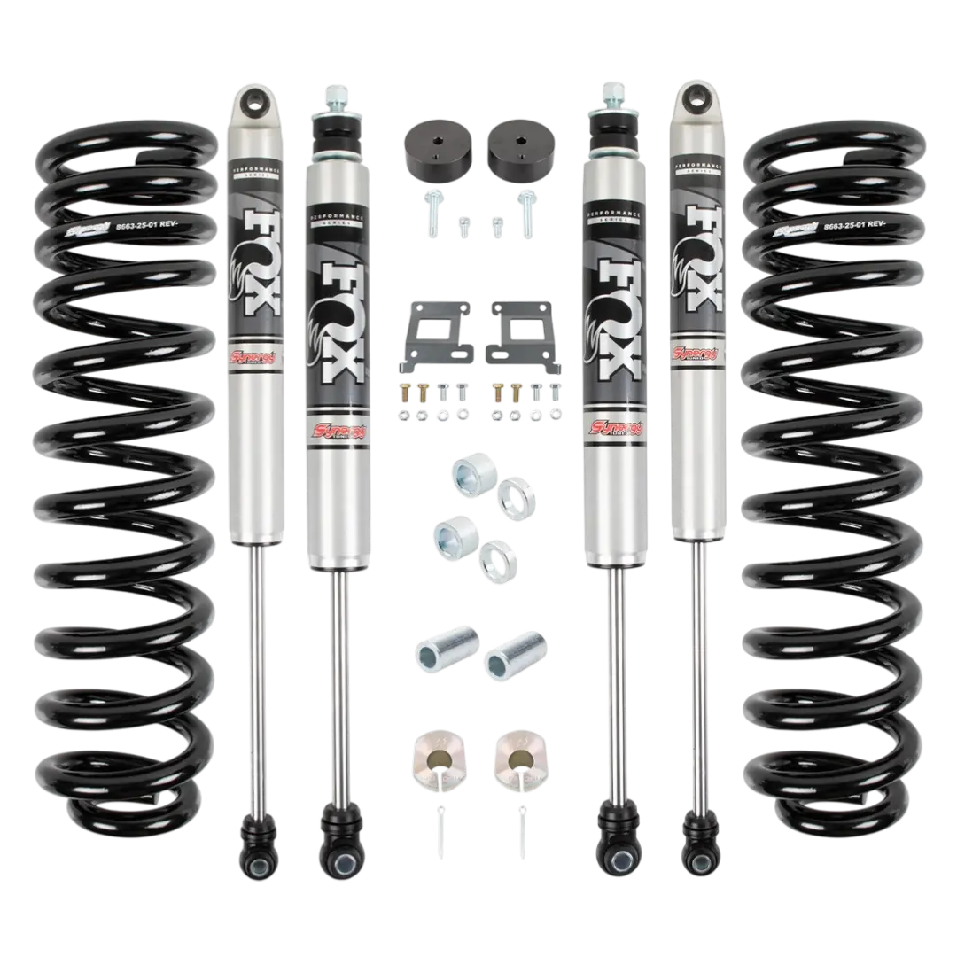 2005+ Powerstroke 4X4 Leveling System W/ Fox 2.0 Ifp Smooth Body Shocks (8650-12) 1
