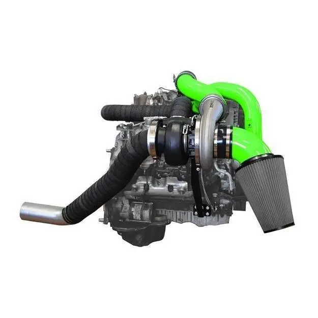 2006-2007 Duramax Pusher Max Compound Turbo System (Pgd0607gbs) 2