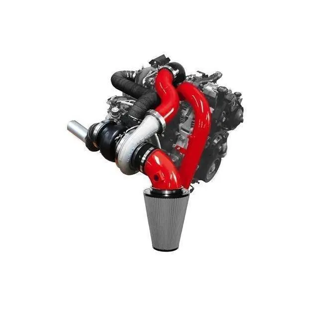 2006-2007 Duramax Pusher Max Compound Turbo System (Pgd0607gbs) 5