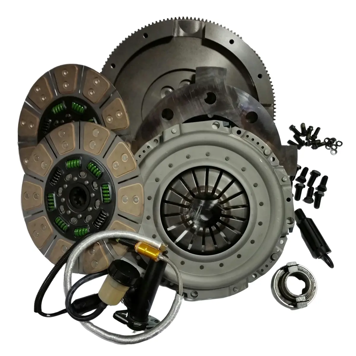 2006-2018 Cummins Ceramic Dual Disc Clutch Kit 650Hp/1200Ft-Lb (Nmu70g56ddsn) 1