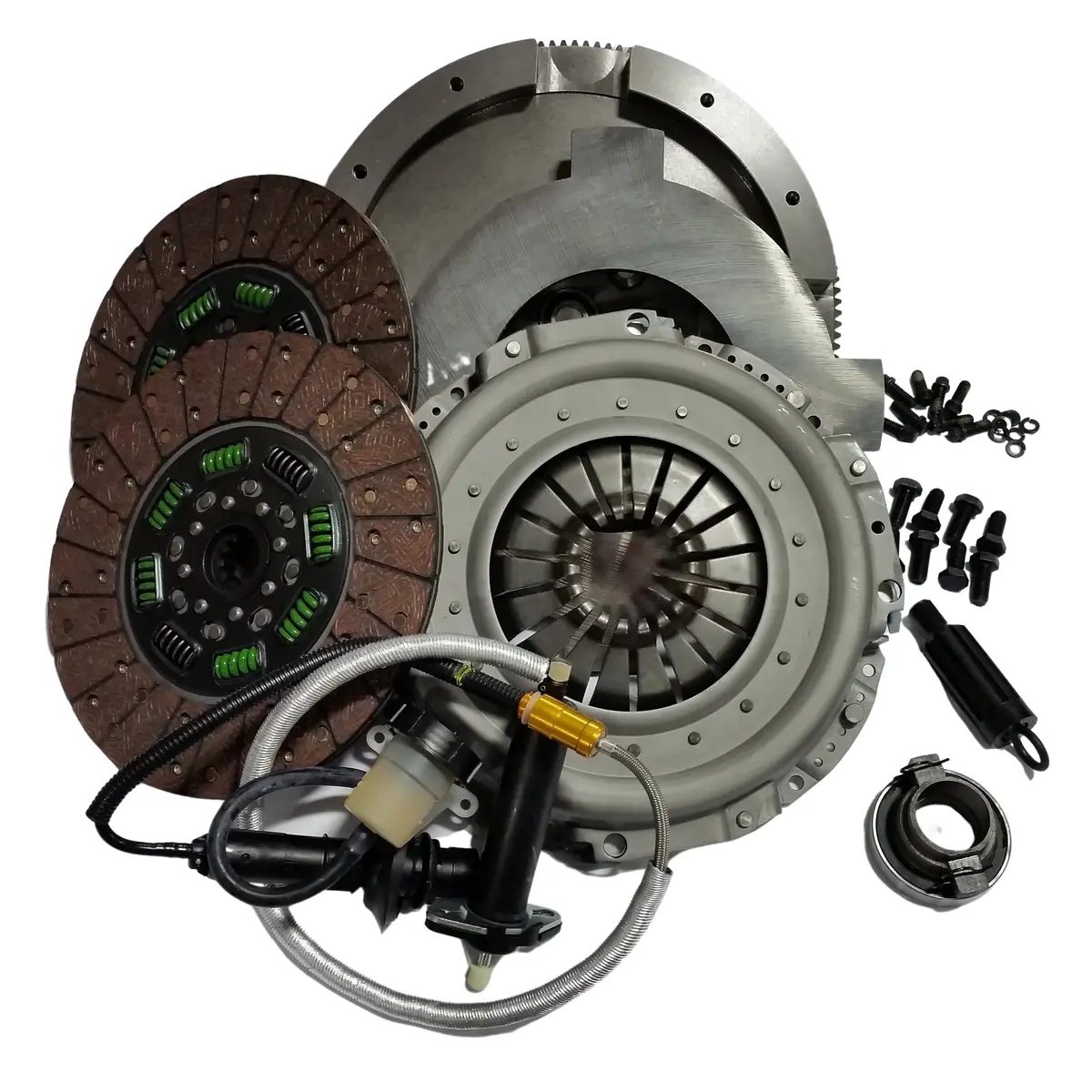 2006-2018 Cummins Organic Dual Disc Clutch Kit - 550Hp/1100Ft-Lb (Nmu70g56ddsn-Org) 1