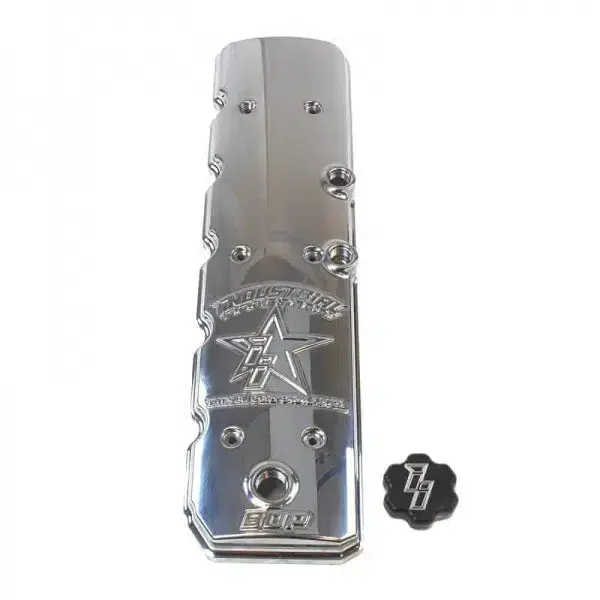 2006+ Cummins Industrial Injection Polished Valve Cover - Ll Star Logo (24L601) 1