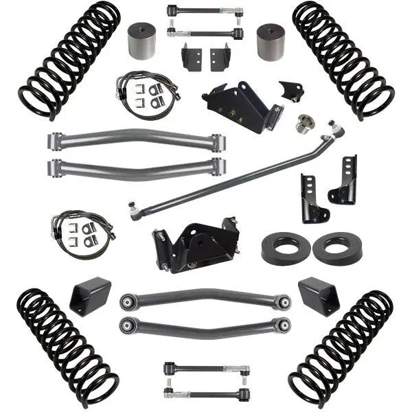 2007-2018 Jeep Stage 2 3" Lift Kit (8022-30) 1