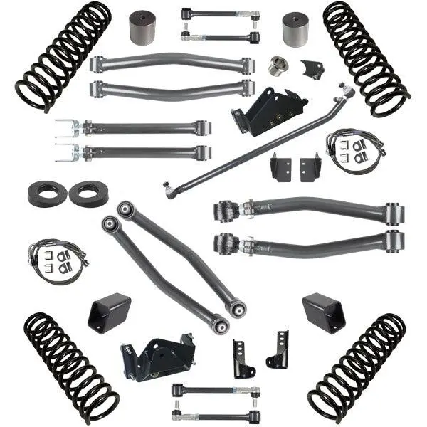 2007-2018 Jeep Stage 3 3" Lift Kit (8023-30) 1