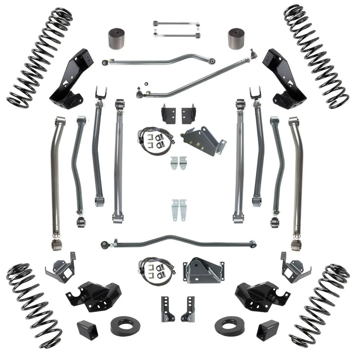 2007-2018 Jeep Stage 4 6" Lift Kit (8044-60) 1