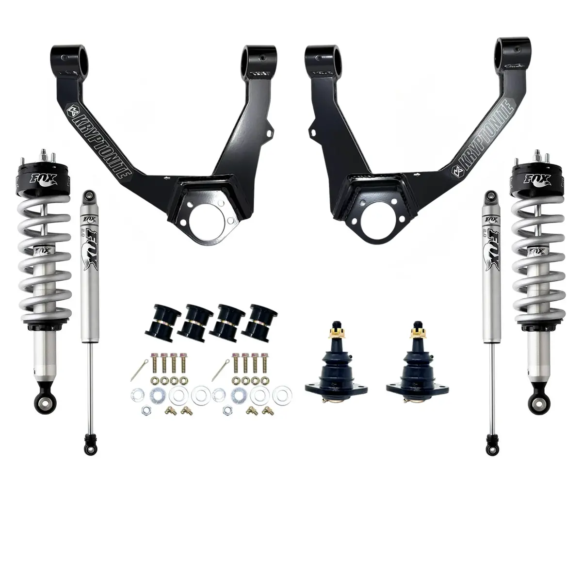 2007-2018 Gmc 1500 Stage 3 Leveling Kit W/ Fox Shocks (Kr12stage3fox) 1