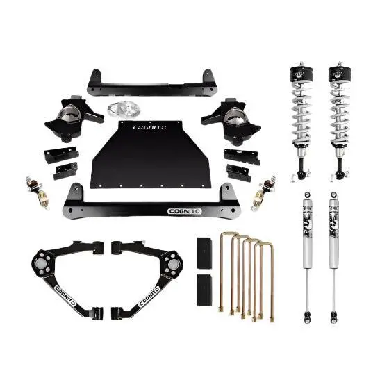2007-2019 Gm 1500 4" Performance Lift Kit W/ Fox 2.0 Performance Series Ifp Shocks & Coilovers (210-P0958) 1