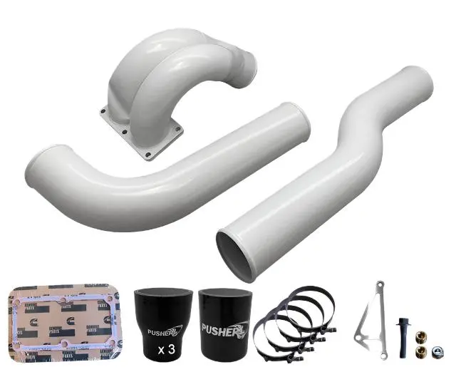 2007.5–2009 Cummins 3.5" Mega Intake System with Passenger-Side Intercooler Tube (Pdc0709mw) - Image 7