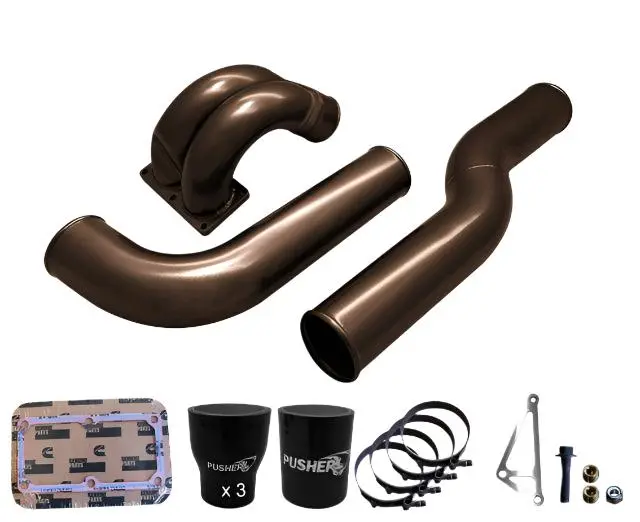 2007.5–2009 Cummins 3.5" Mega Intake System with Passenger-Side Intercooler Tube (Pdc0709mw) - Image 9