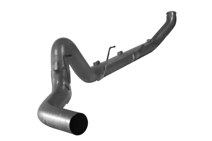 2007.5-2009 Cummins 4" Turbo Back Exhaust - No Muffler (411014 / 412014) 1