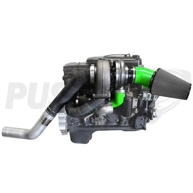 2007.5-2009 Cummins High Mount Pusher Compound Turbo System (Pdc0709hm) 4