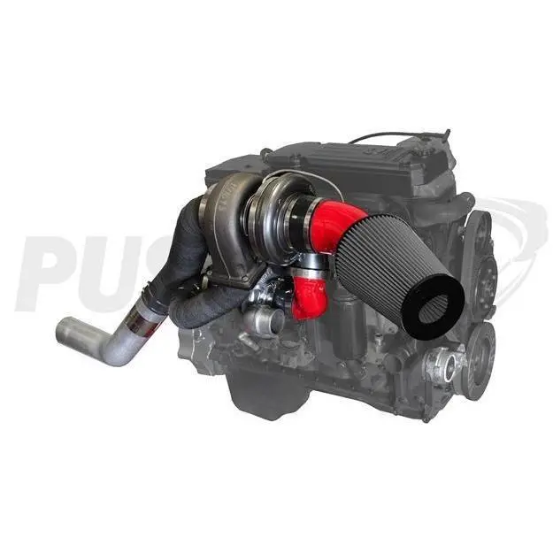 2007.5-2009 Cummins High Mount Pusher Compound Turbo System (Pdc0709hm) 5