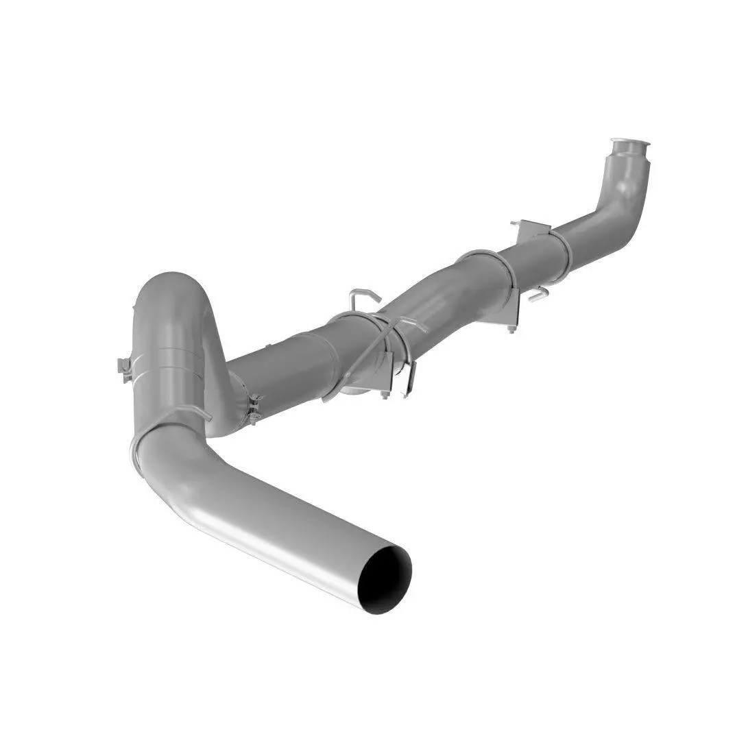 2007.5-2010 Duramax 5" Down Pipe Back Exhaust System - No Muffler (C6020plm) 1