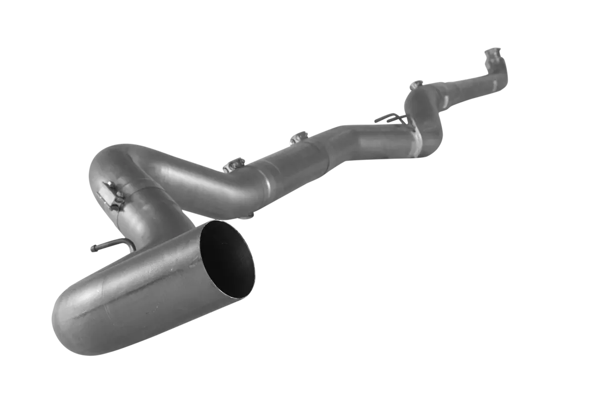 2007.5-2010 Duramax 5" Downpipe Back Exhaust - No Muffler (531002 / 532002) 1