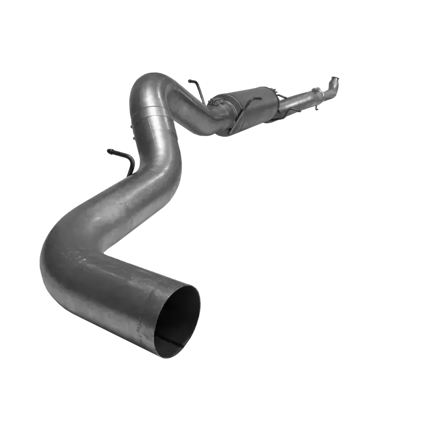 2007.5-2010 Duramax 5" Downpipe Back Exhaust System W/ Muffler (531001 / 532001) 1