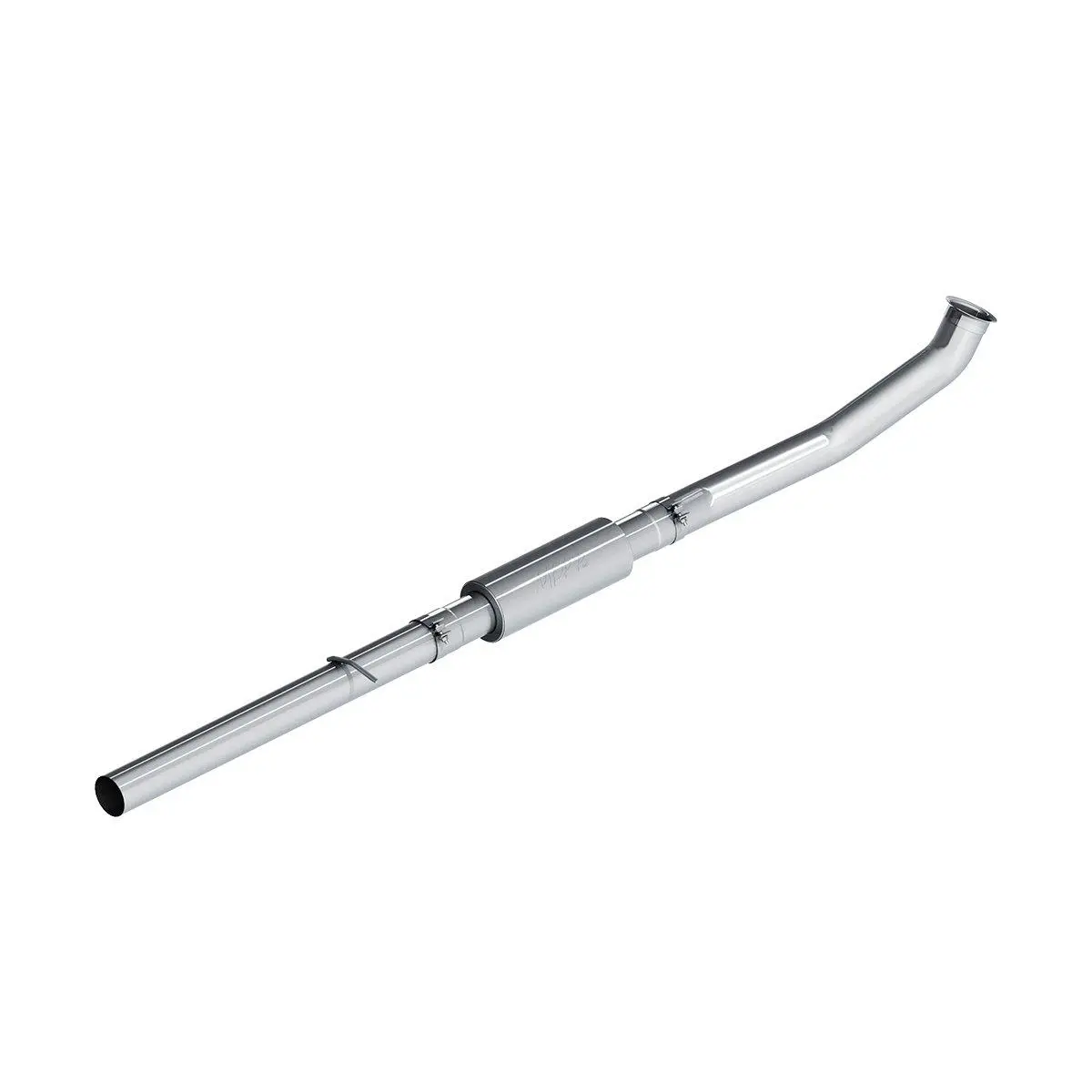 2007.5-2012 Cummins 4" Dpf & Cat Delete Race Pipe W/ Muffler (Cdal443) 1