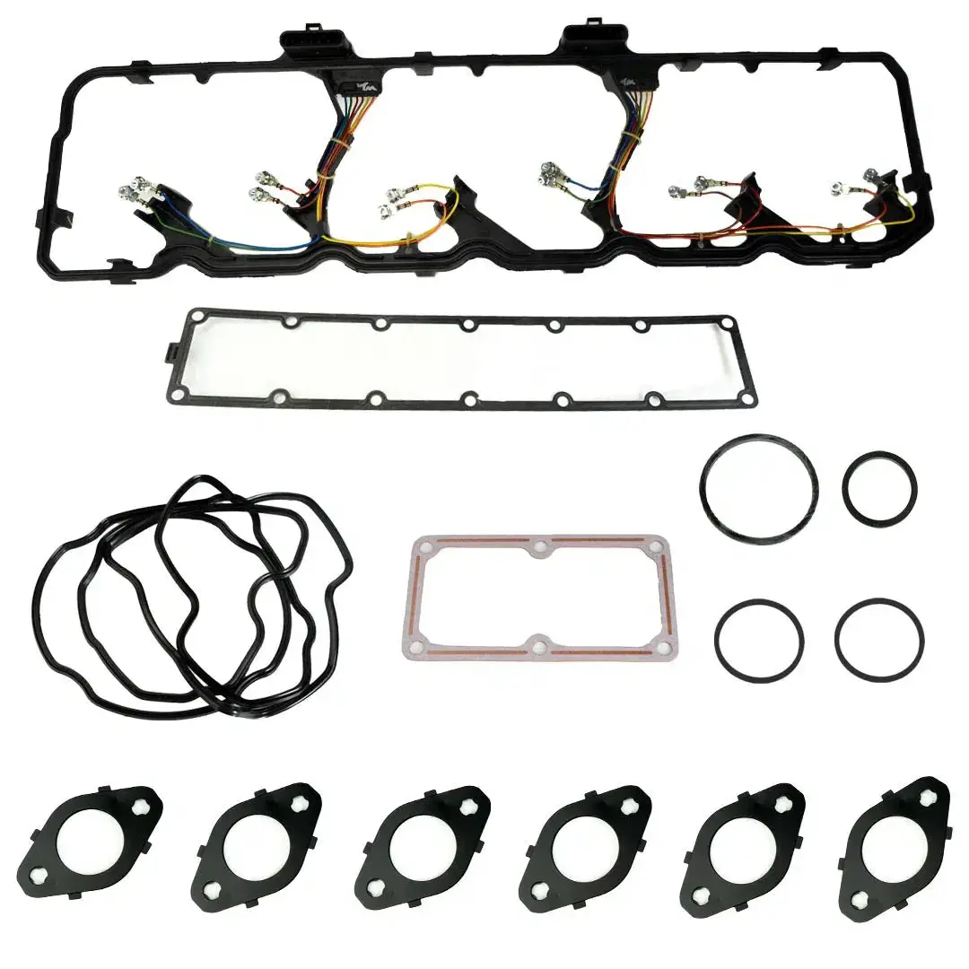 2007.5-2018 Cummins Engine Installation Gasket W/ Injector Harness (246B05) 1