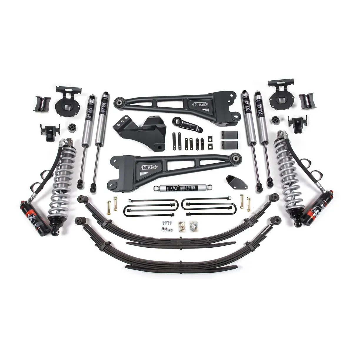 2008-2010 Powerstroke 4" Coilover Conversion Radius Arm Lift Kit (Bds1937fpe) 2