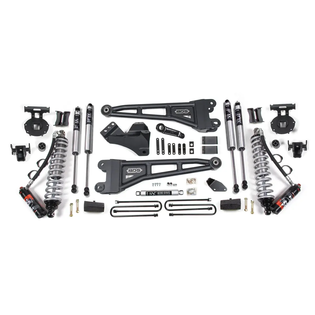 2008-2010 Powerstroke 4" Coilover Conversion Radius Arm Lift Kit (Bds1937fpe) 1