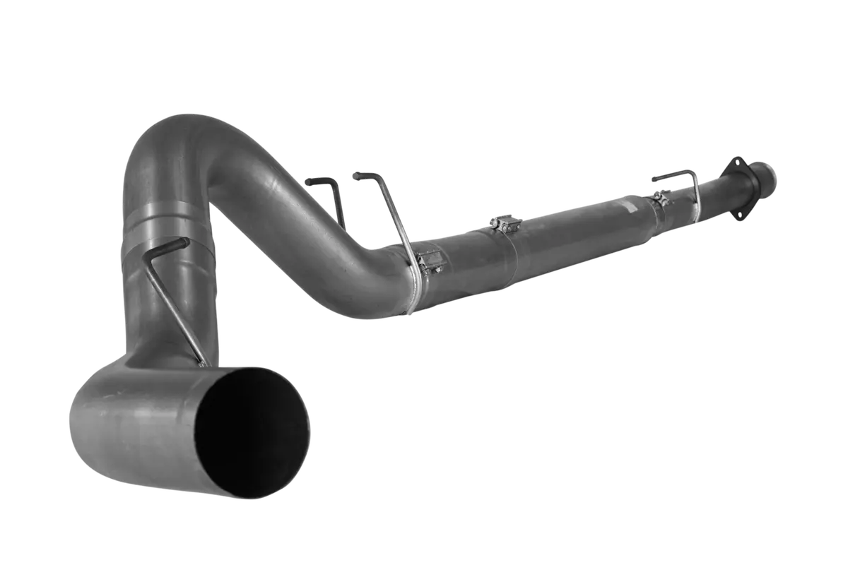 2008-2010 Powerstroke 4" Downpipe Back Race Exhaust - No Muffler (421007 / 422007) 2