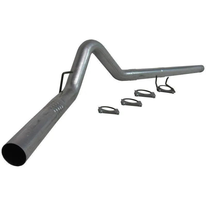 2008-2010 Powerstroke 4" Filter Back Exhaust System - No Muffler (S6242p) 1