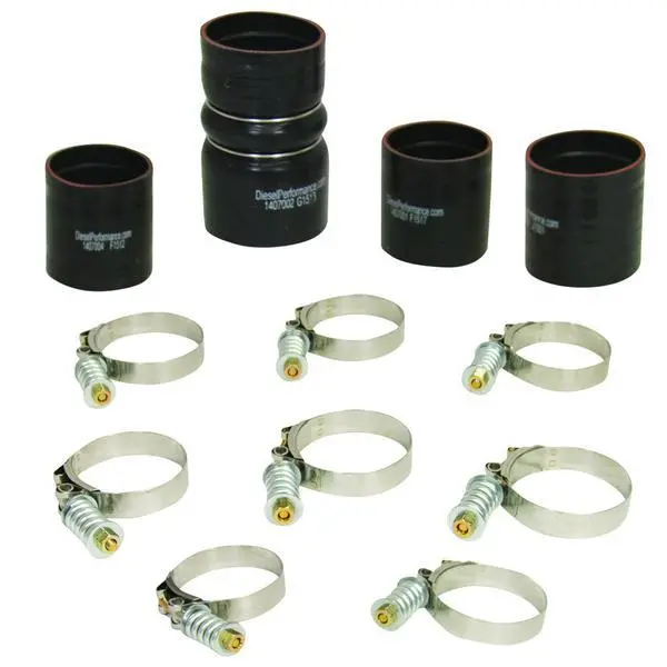 2008-2010 Powerstroke 6.4L Powerstroke Intercooler Hose & Clamp Kit (1047037) 1