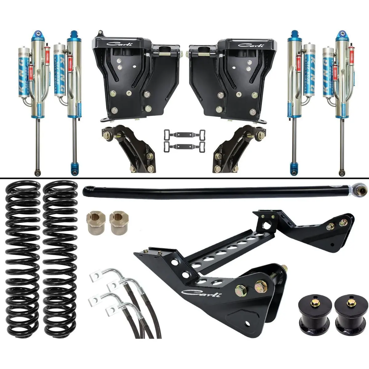 2008-2010 Powerstroke Unchained 3.0 Bypass 4.5” Lift Kit (Cs-F45-Uc30-08) 1