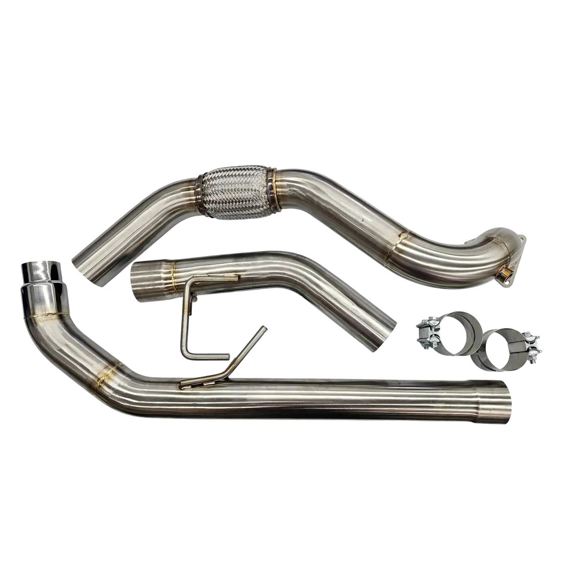 2009-2016 3.0L Tdi 3" Exhaust Kit (2009-Vw-20-20-Q7) 1