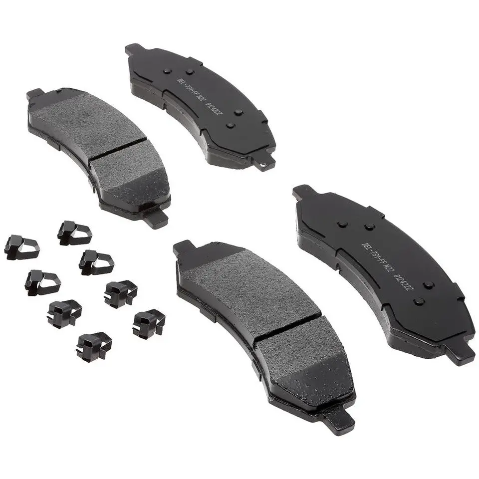 2009-2018 Cummins Semi-Metallic Front Disc Brake Pad Kit (Acd17d1399mhf1) 1