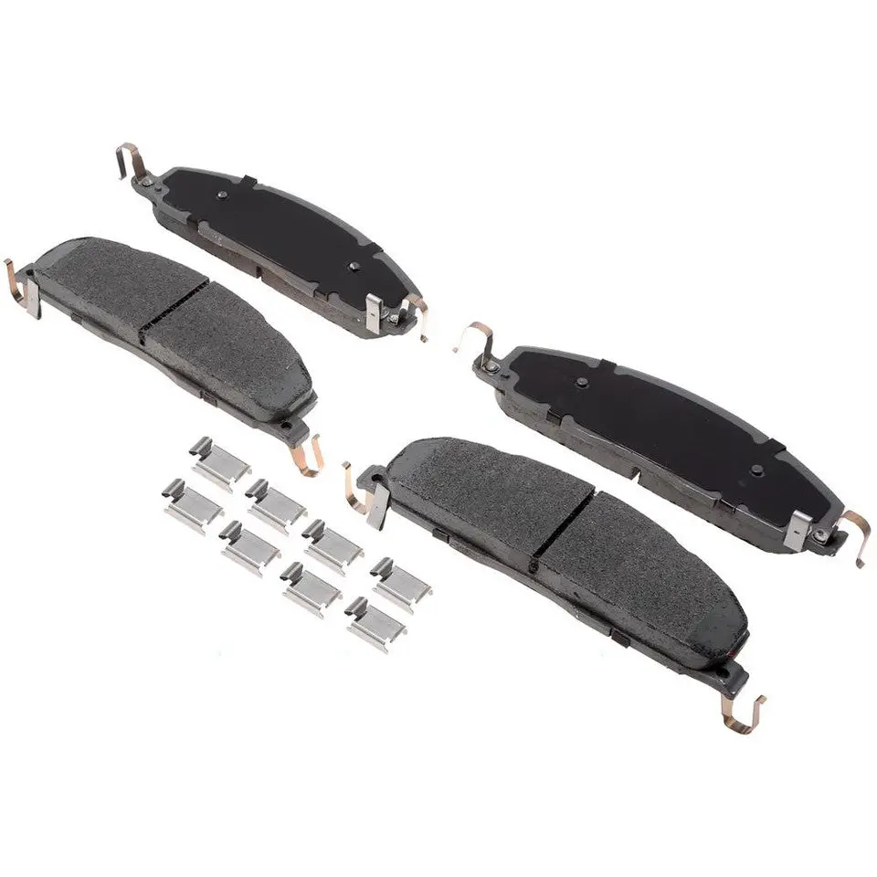 2009-2018 Cummins Semi-Metallic Rear Disc Brake Pad Kit (Acd14d1400mhf1) 1