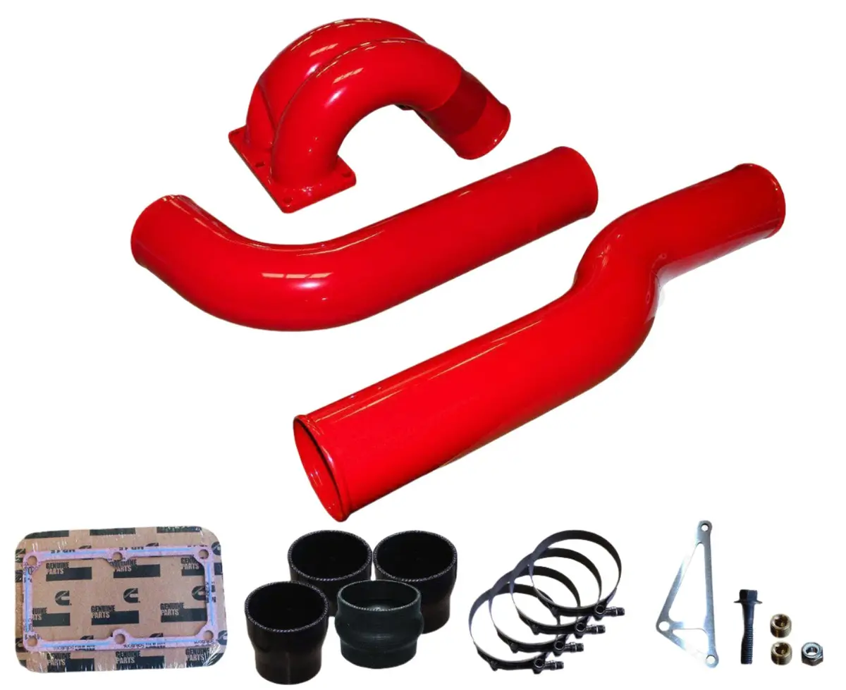 2010–2012 Cummins 3.5" Mega Intake System with Passenger-Side Intercooler Tube (Prc1012mw) - Image 5