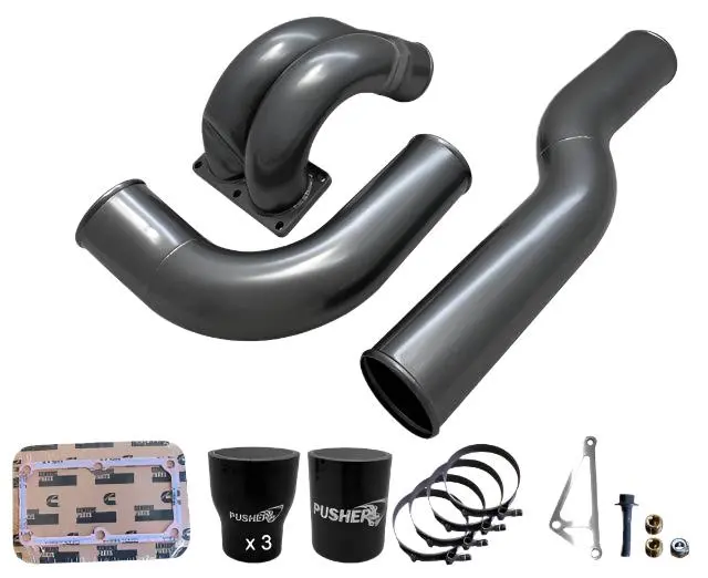 2010–2012 Cummins 3.5" Mega Intake System with Passenger-Side Intercooler Tube (Prc1012mw) - Image 7
