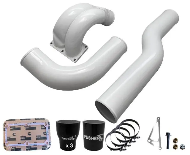 2010–2012 Cummins 3.5" Mega Intake System with Passenger-Side Intercooler Tube (Prc1012mw) - Image 6