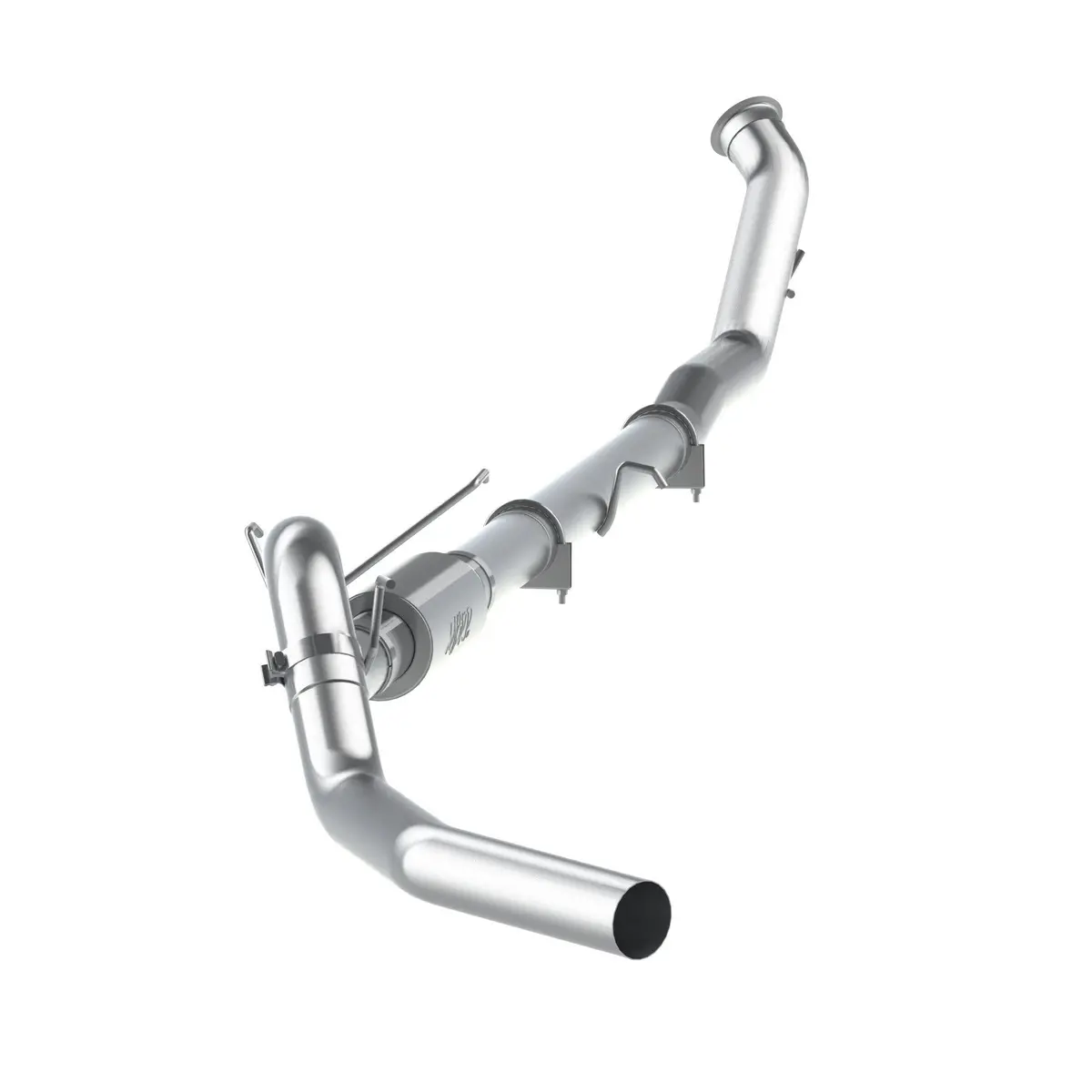 2010-2012 Cummins 4" Turboback Exhaust W/ Muffler (C6142p) 1