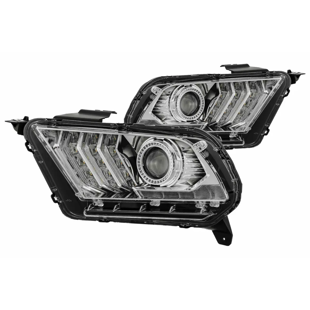 2010-2014 Ford Mustang Pro-Series Halogen Headlights (880110) 3
