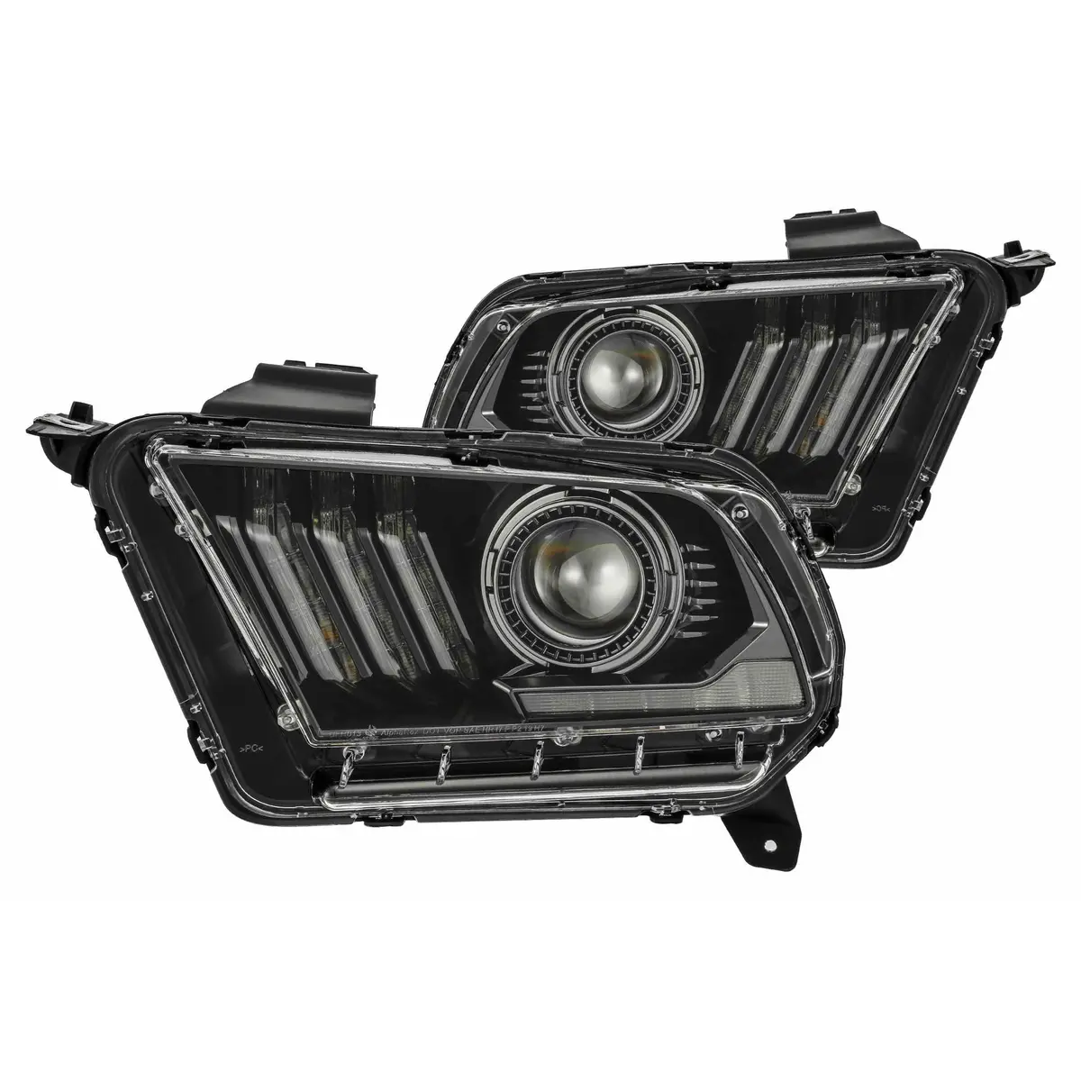 2010-2014 Ford Mustang Pro-Series Halogen Headlights (880110) 3