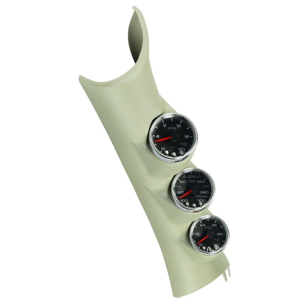 2010-2015 Cummins Spek-Pro Triple Gauge Kit (P73003) 1