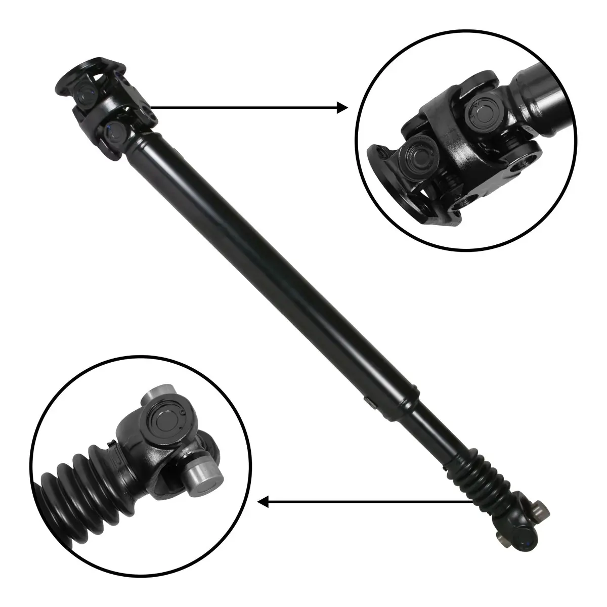 2010-2016 Powerstroke 38.5" Front Driveshaft (Zds000479) 1