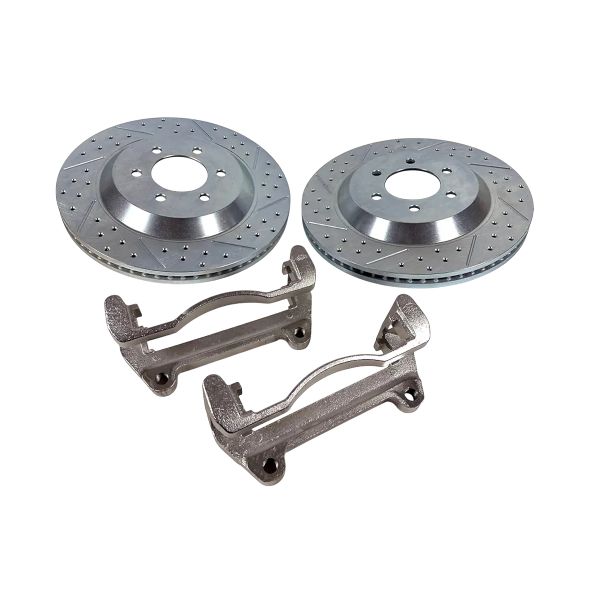 2010-2020 3.0L Powerstroke Performance Front Rotors (2261043) 1