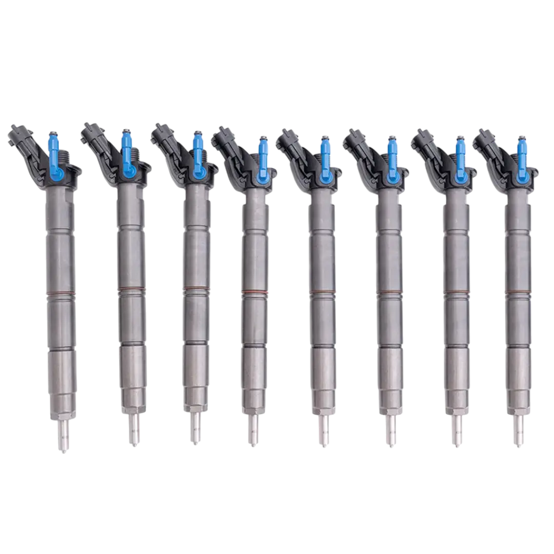 2015-2019 Powerstroke Reman Injector Set - 100% Over (Ddpfd6715-200) 1