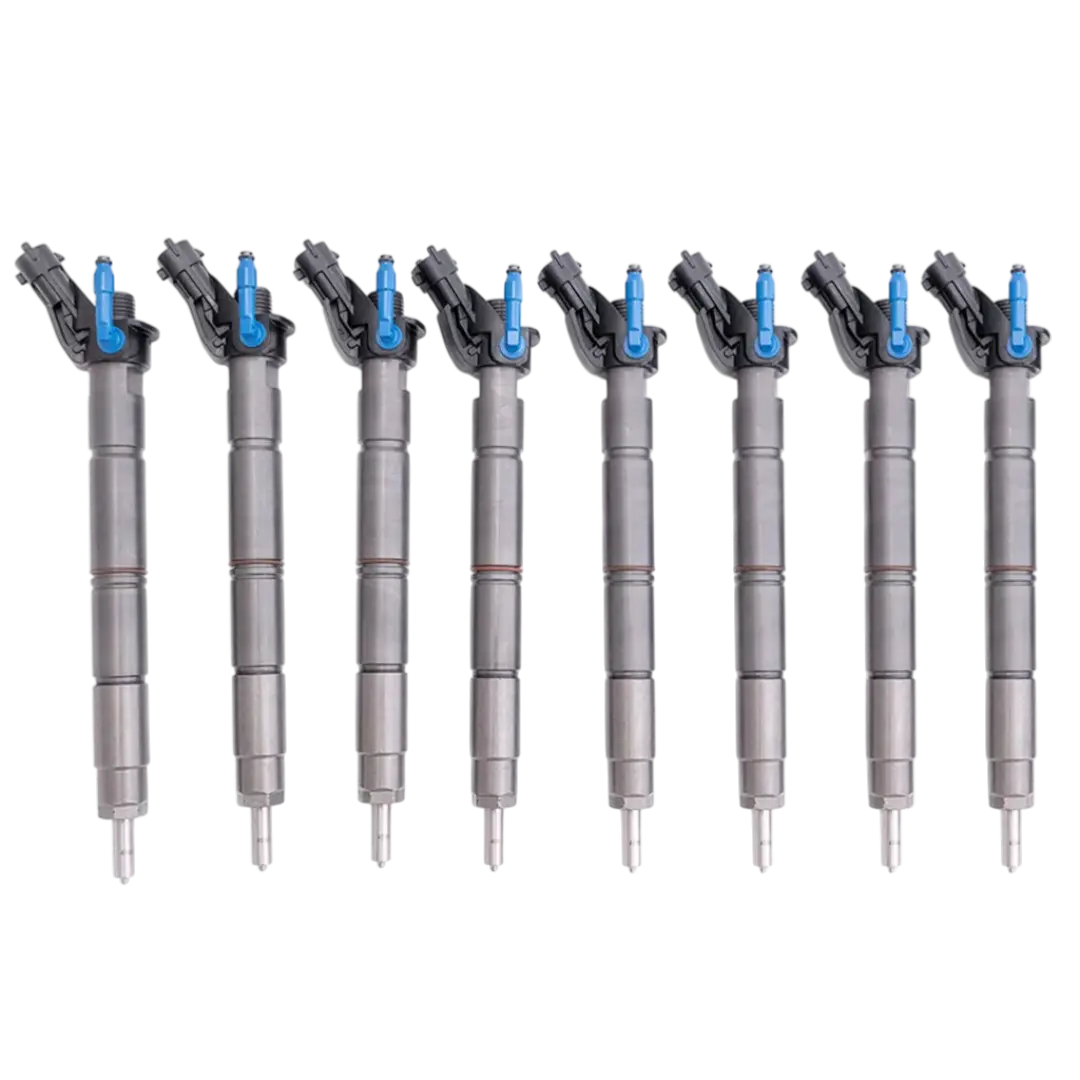 2011-2014 Powerstroke Injector Set - New Custom Super Mental (Ddpnfd67-Sm) 1