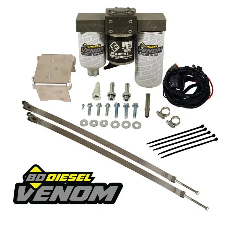 2011-2016 Duramax Venom 165Gph Lift Pump W/ Filter & Separator (1050323) 1