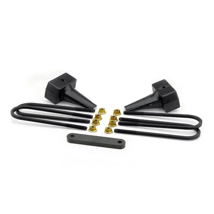 2011-2016 Powerstroke 4" Rear Block Kit W/ 2-Piece Driveshaft (66-2014) 1