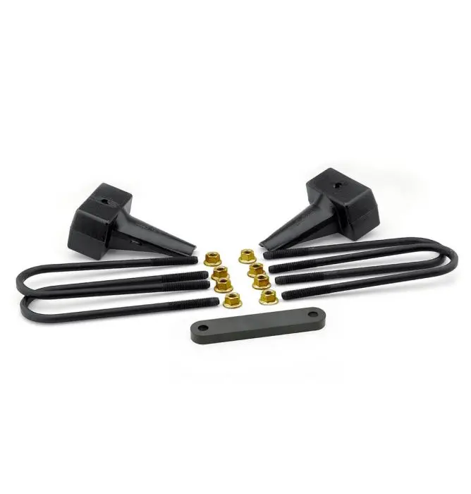 2011-2016 Powerstroke 5" Rear Block Kit W/ 2-Piece Driveshaft (66-2015) 1