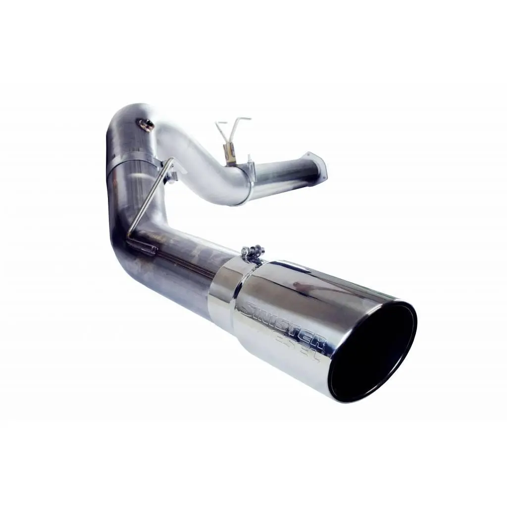 2011-2016 Powerstroke 5" Ss Filter Back Exhaust - No Muffler (Sd-6.7Pex11) 1